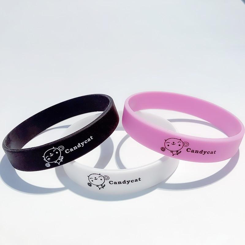 Vòng tay silicon CanDyCat thời trang phong cách Hàn MS022