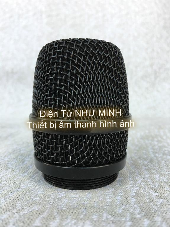 [HCM]ĐẦU LƯỚI CHỤP MICRO SENNHEISER 135-G2  ĐEN NHIỄN RĂNG NGOÀI