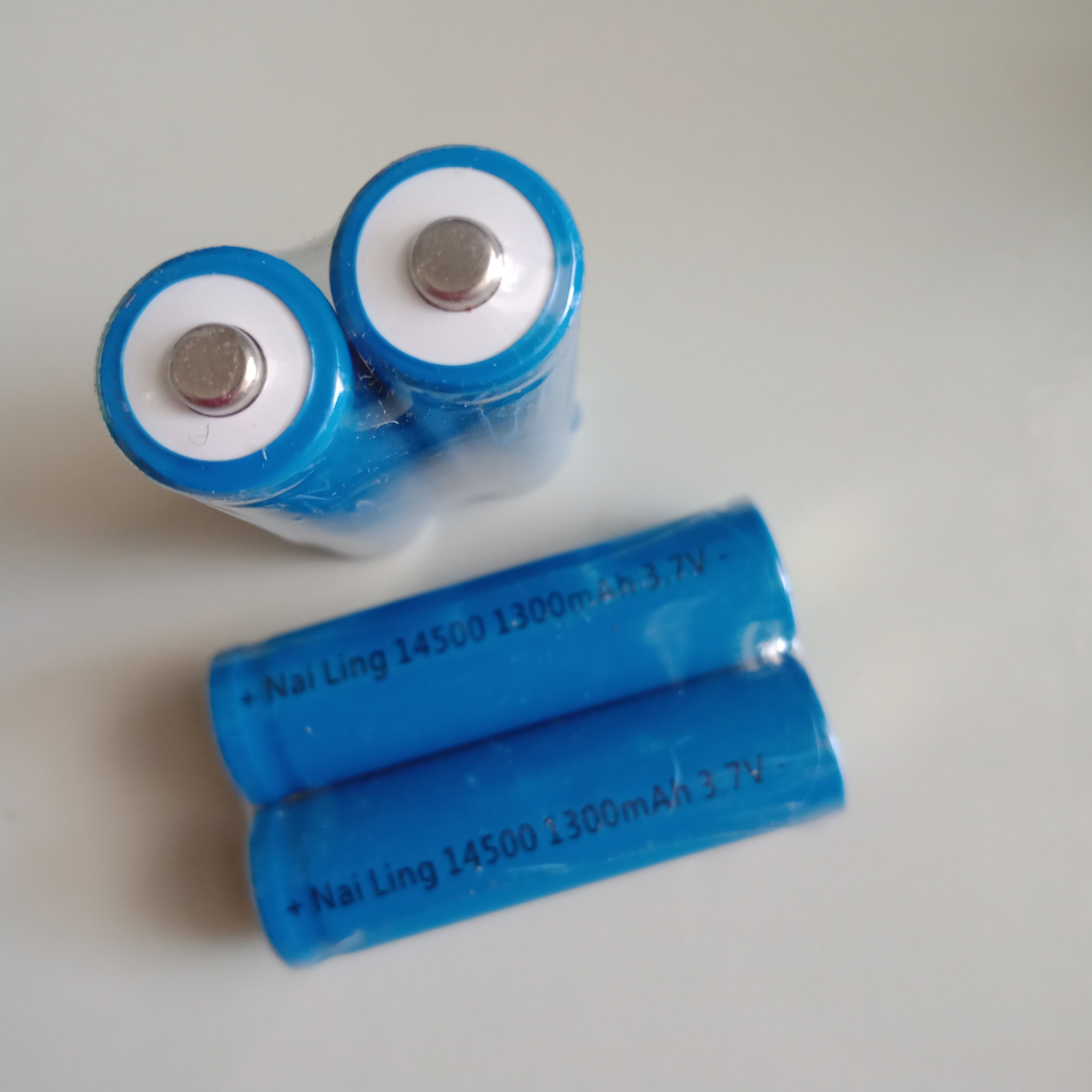 Pin sạc 1300mah 3,7v loại 14500 - dùng cho loa bluetooth quạt mini đồ điện, đèn led