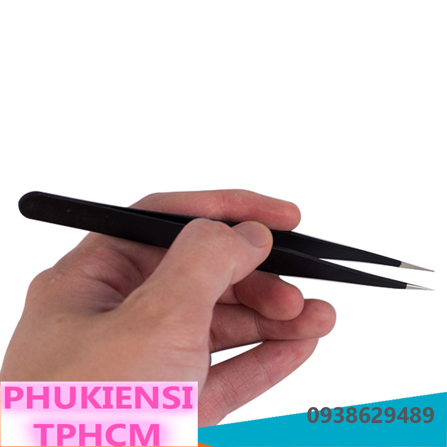 Bộ 2 Nhíp Gắp Linh Kiện Điện Tử Gooi ( 1 Cong - 1 Thẳng )