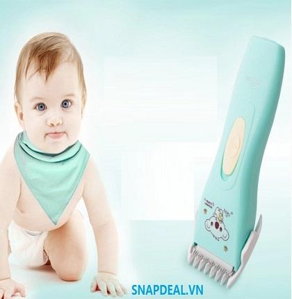 Tông đơ cắt tóc cho trẻ sơ sinh và trẻ nhỏ không tiếng ồn cực an toàn cho trẻ em, Tong do cat toc cho tre so sinh va tre nho khong tieng on cuc an toan cho tre em