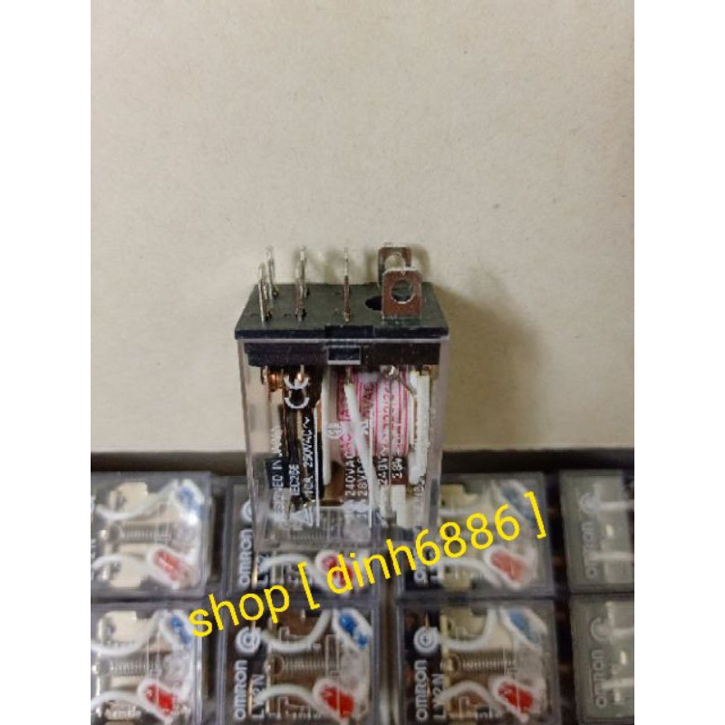 Relay, rơ le 8 chân to Omron LY2N - 220V