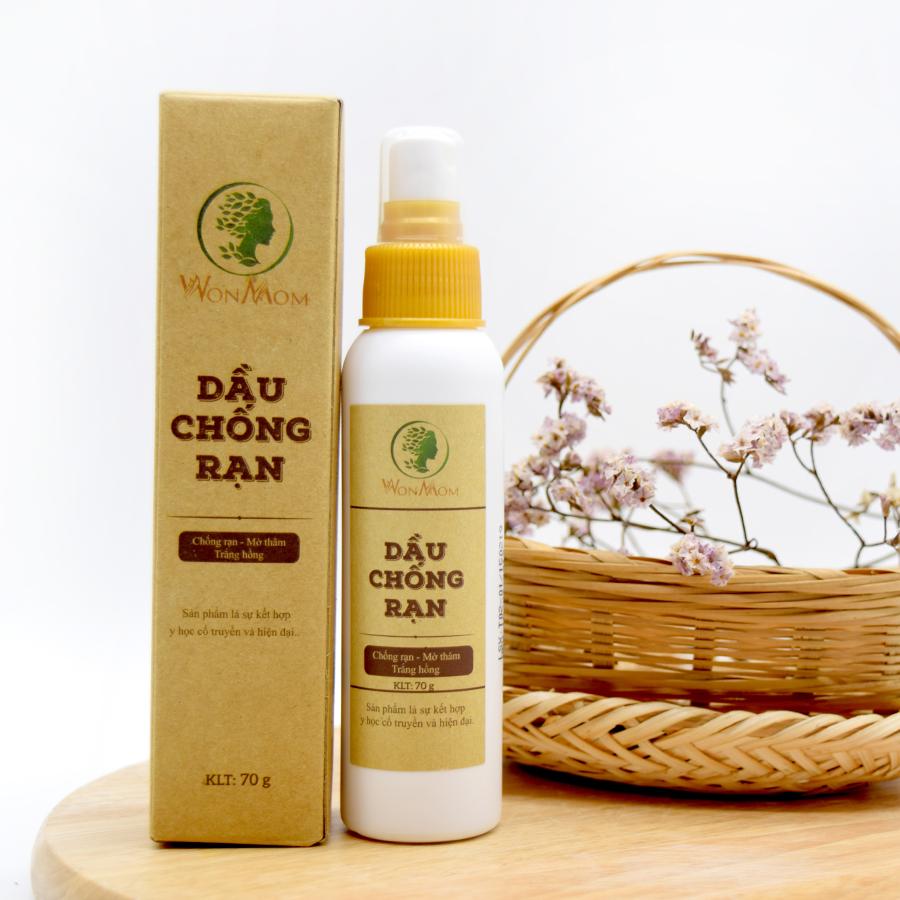 [ Giảm 35K - Đơn 339K ] Dầu Tinh Chất Chống Rạn Da Wonmom 70g
