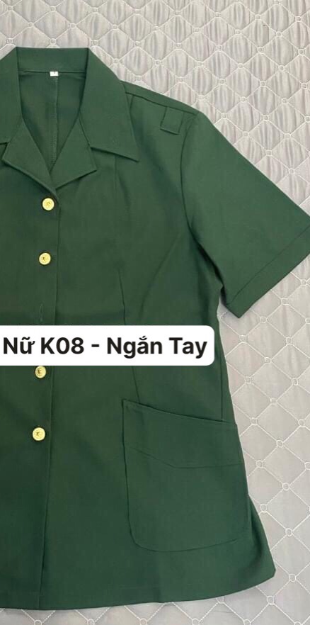 Áo Si Quan K08 Nữ - Ngắn Tay