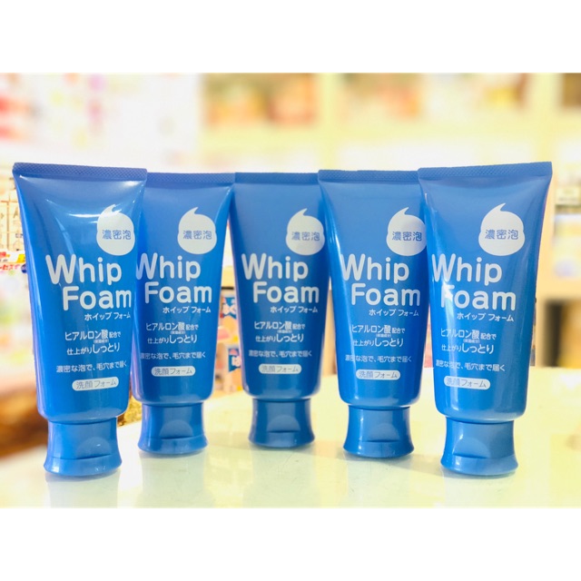Sữa rửa mặt Whip Foam 120g (Hàng nội địa Nhật Bản)