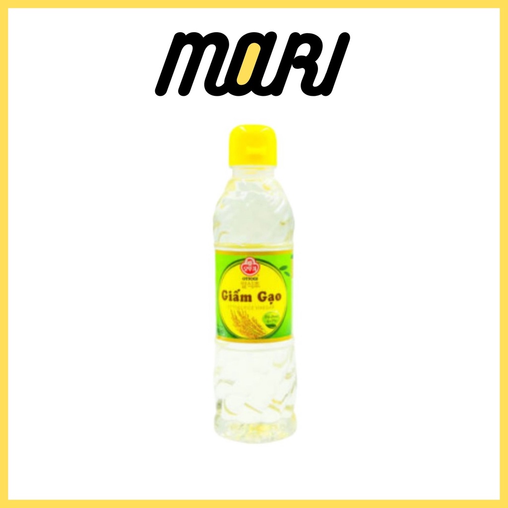 Giấm nấu ăn Ottogi (giấm gạo, giấm vải, giấm lên men, giấm trắng) chai 450ml, 500ml