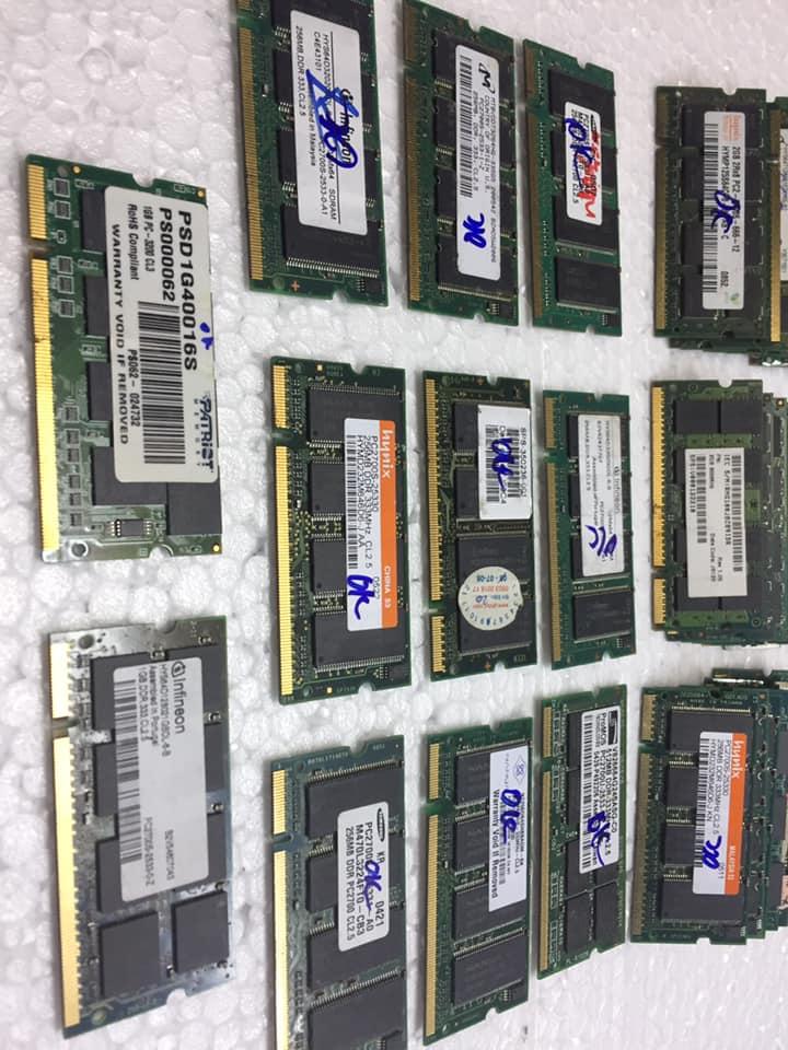 Ram DDR1 Laptop 1Gb Bus 333 / 400