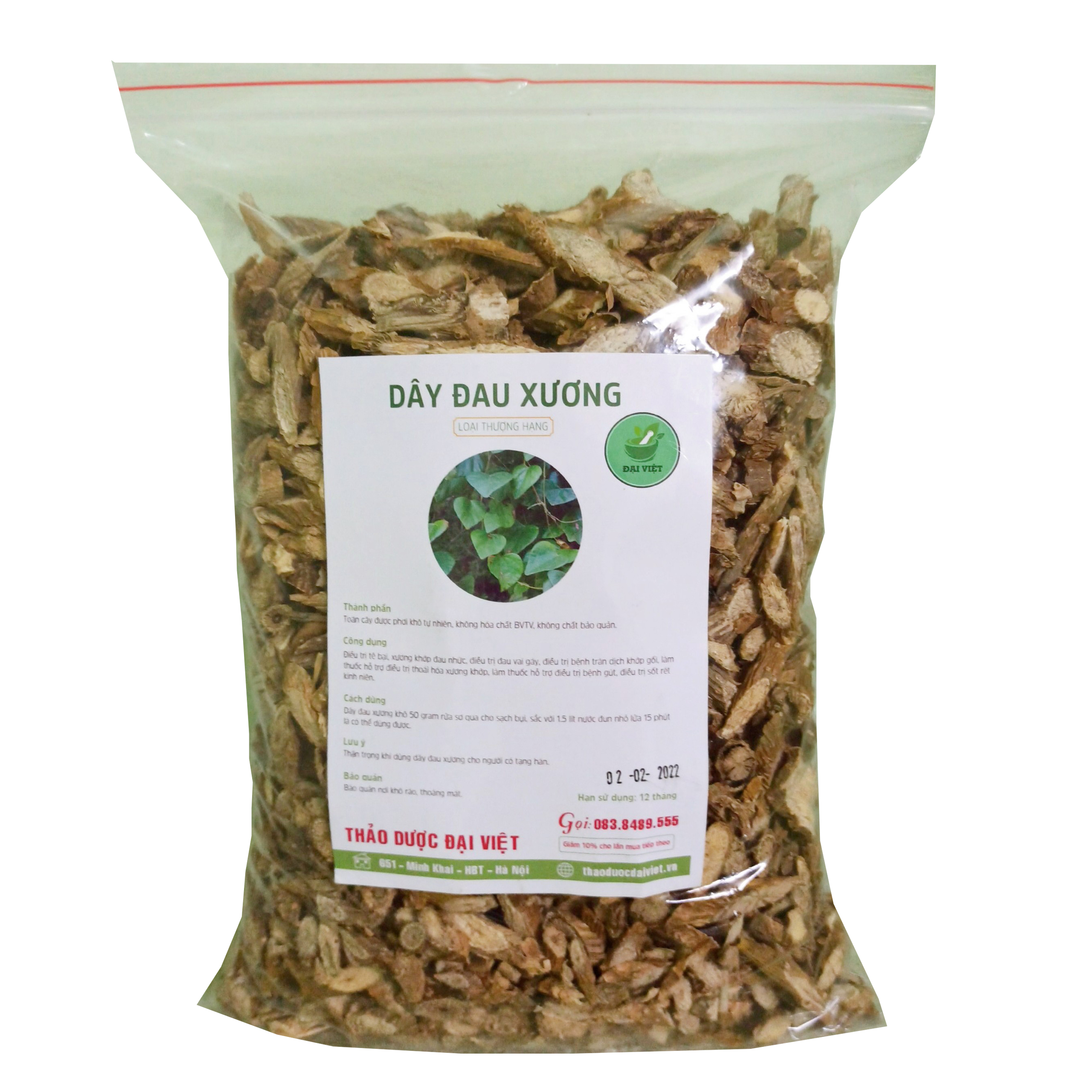 Dây Đau Xương hàng khô sạch đẹp