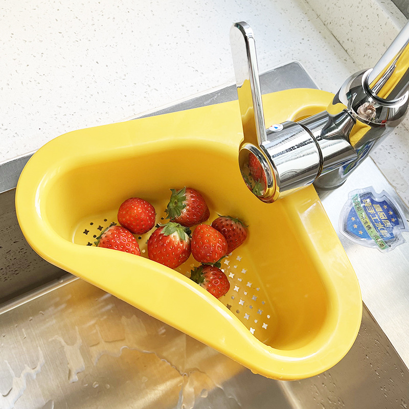 Rổ Tam Giác Dạng Lưới Lọc Rác Bồn Rửa Chén - Lọc Rác Thiên Nga
