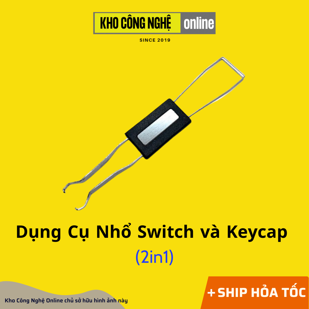 Dụng cụ nhổ switch, nhổ keycap dùng cho bàn phím cơ - Switch Puller và Keycap Puller
