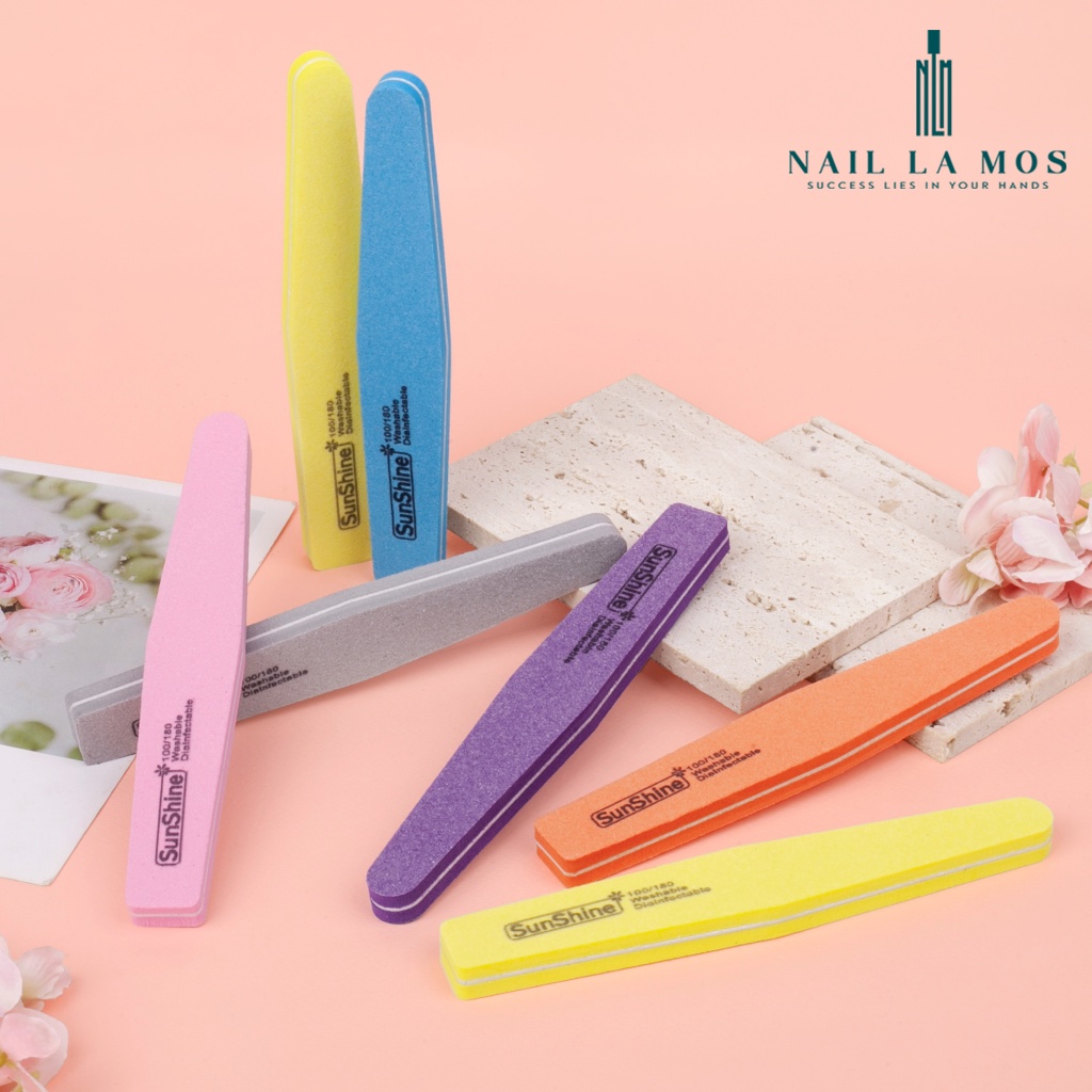 Phao dũa mịn Sunshine (buffer lục giác) chuyên dụng cho dân làm móng