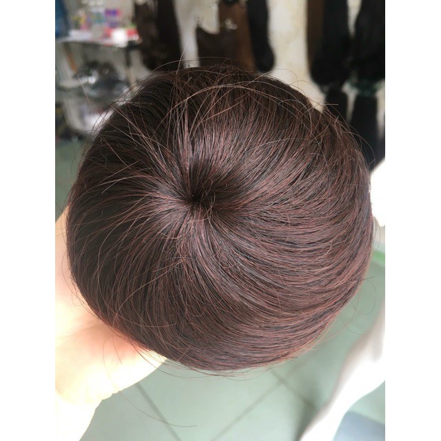 Tóc Giả Nữ Đẹp 💖𝑭𝑹𝑬𝑬𝑺𝑯𝑰𝑷💖 Tóc Búi Tròn