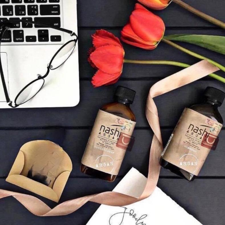 [Mua 1 tặng 1] CẶP GỘI XẢ NASHI ARGAN PHỤC HỒI TÓC