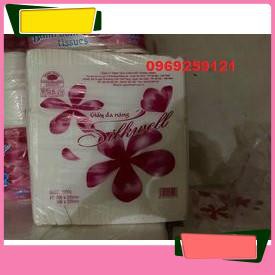 Giấy ăn Cân gấp tư rút  silkwell 1kg