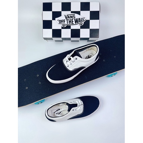 GIÀY VAN.S ERA CLASIC B.LACK WHITW SC [ FREESHIP + BOX ]