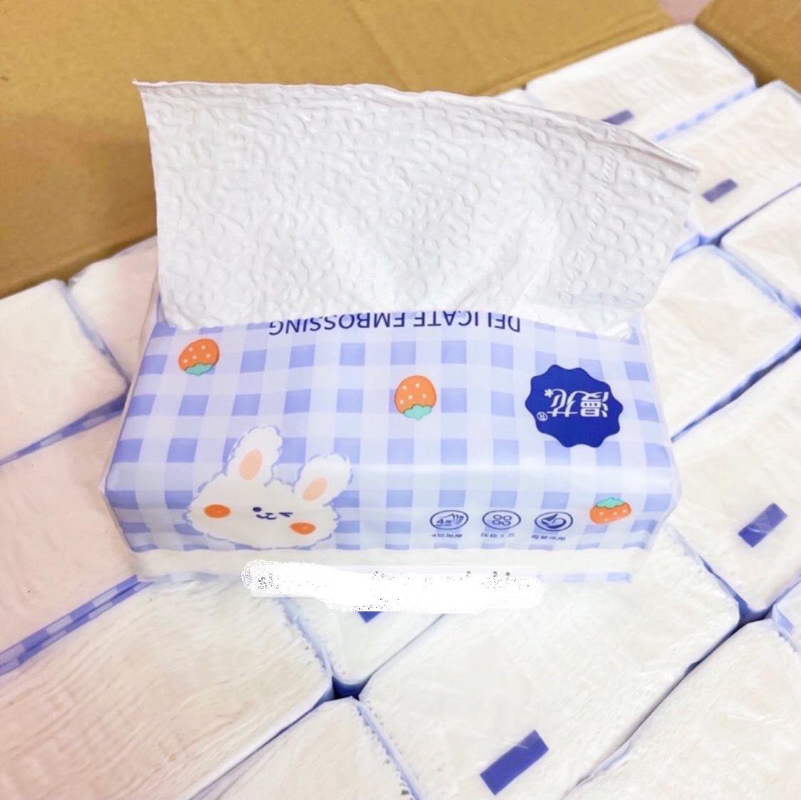 TKVT2 - GÓI GIẤY ĂN CON THỎ SIÊU DAI - 1 GÓI