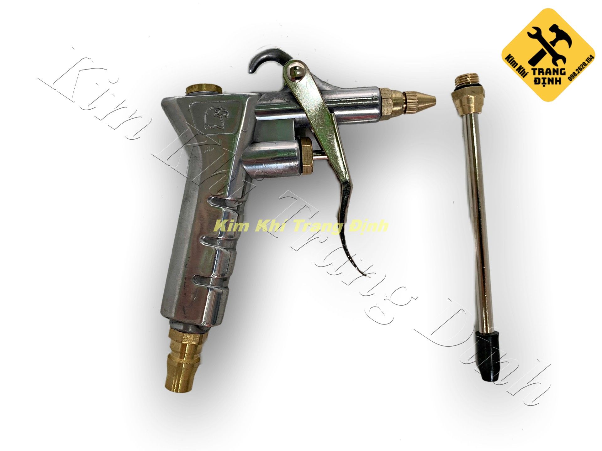 S.úng Xì Khô Đầu Đồng Cao Cấp Harkcaput (Xịt Bụi Xịt Hơi)