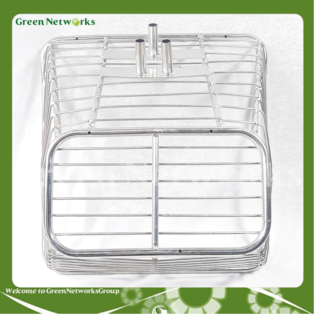 Rổ Trước Inox Lắp Cho Xe Sirius Greennetworks