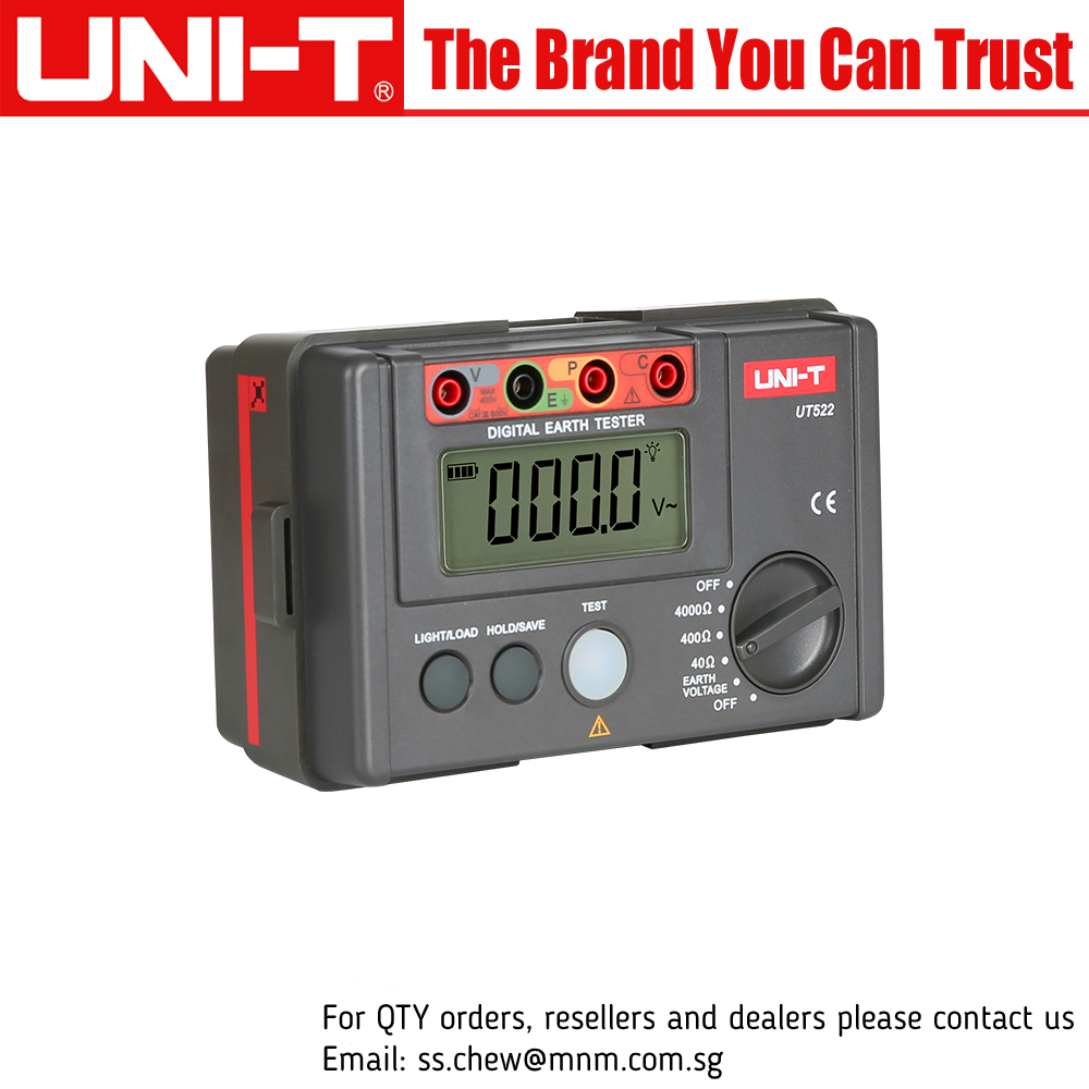 [HCM]UNI-T UT522 Earth Resistance Tester