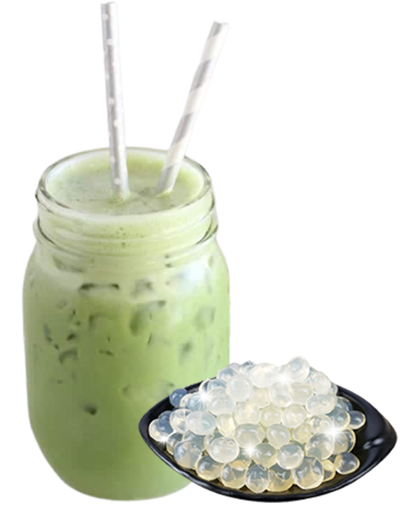 [HCM]Trà sữa Matcha trân châu thủy tinh Yoki 400g