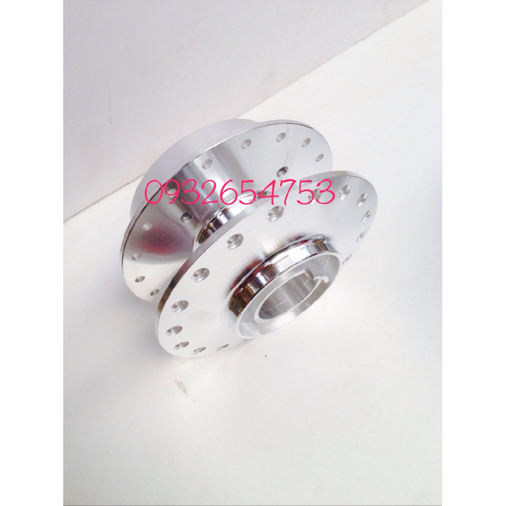 Đùm trước exciter 135 mạ crom