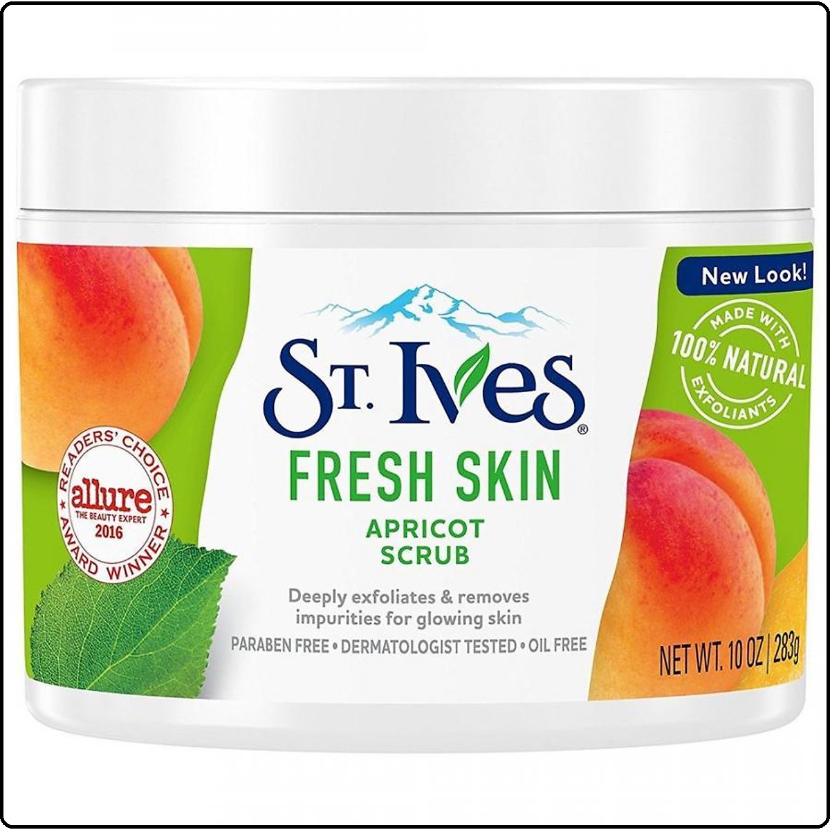 Tẩy tế bào chết ST. Ives mơ 283g