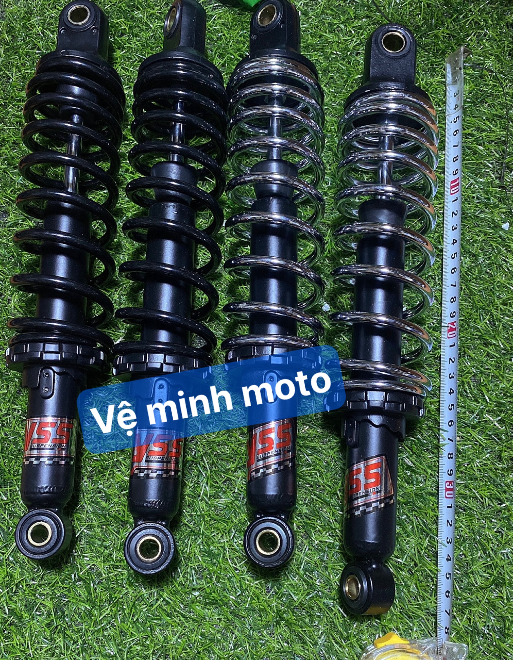 Phuộc sau 37cm moto gn 125,husky 12,yb 125,wolf 125,dealim 125,gd 110,win 100/110