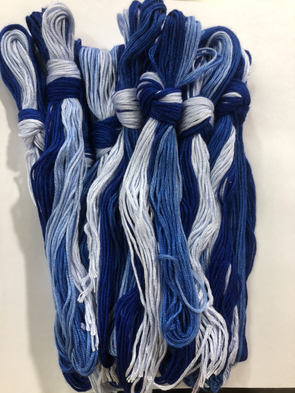 Lẻ - Combo chỉ thêu loang cotton