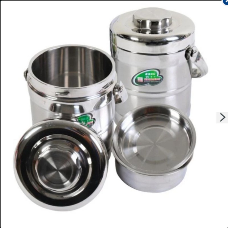 Cặp lồng inox 1,4l hàn quốc 3 ngăn chứa đồ hộp đựng thực phẩm