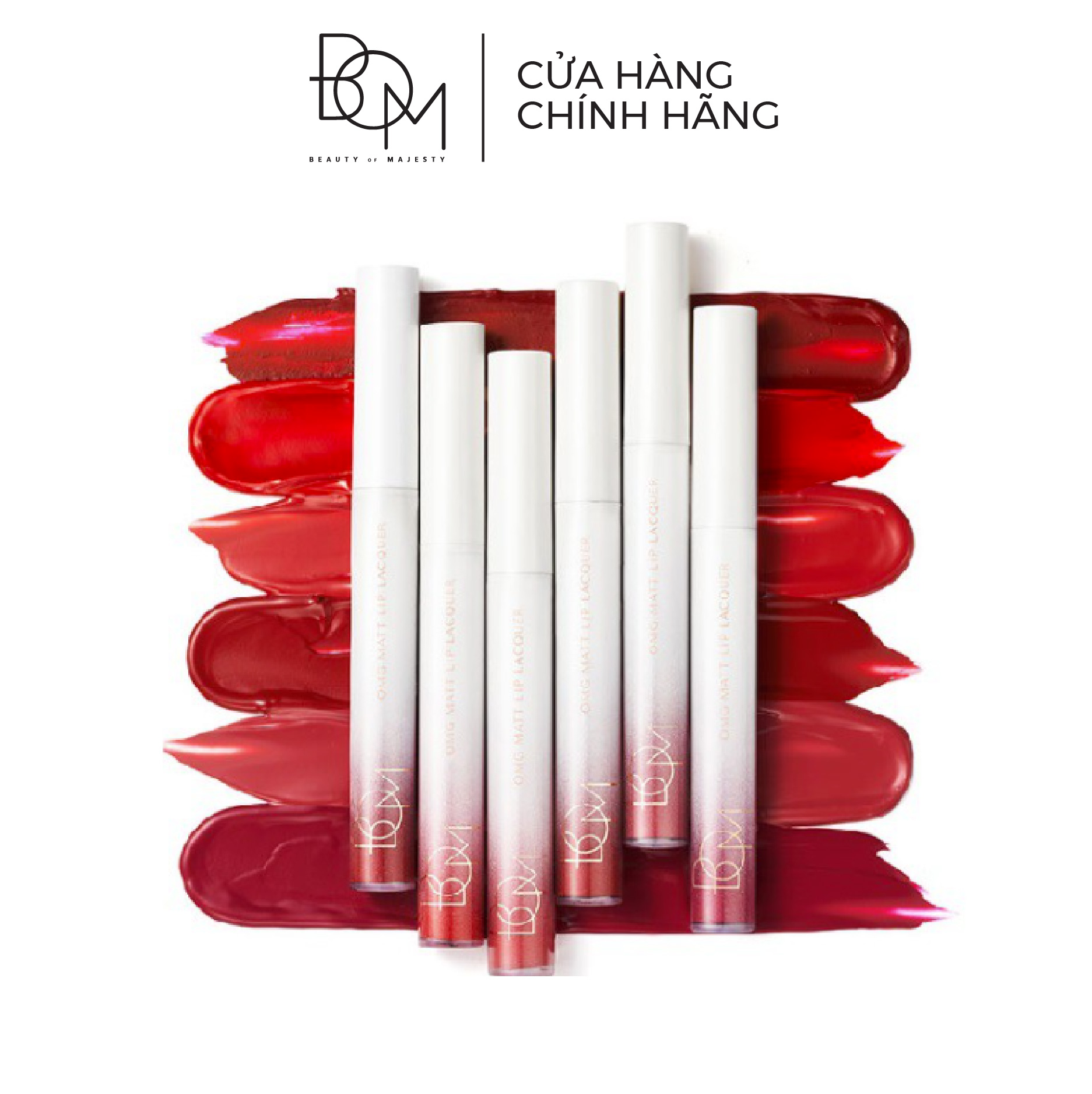Son Kem Lì BOM OMG Matt Lip Lacquer 4g