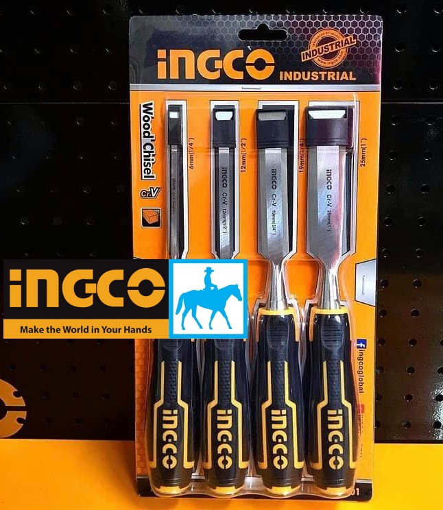BỘ MŨI ĐỤC GỖ 4 CHI TIẾT TOTAL THT41K0401