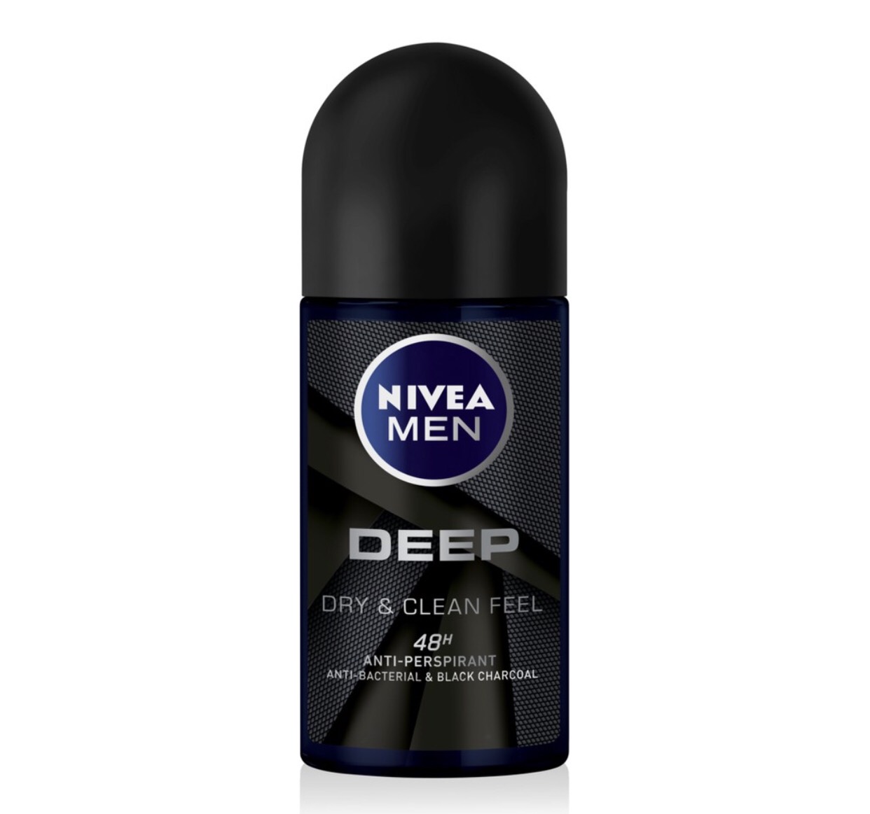 Lăn Ngăn Mùi NIVEA MEN DEEP Than Đen Hoạt Tính 50ml