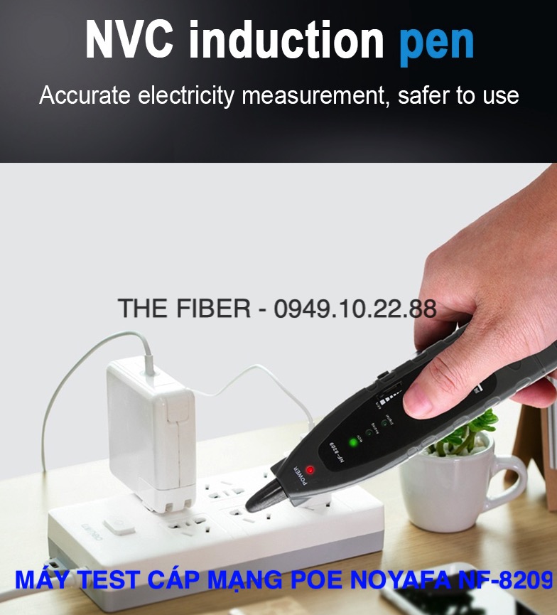 Máy test và dò cáp mạng POE NOYAFA NF-8209