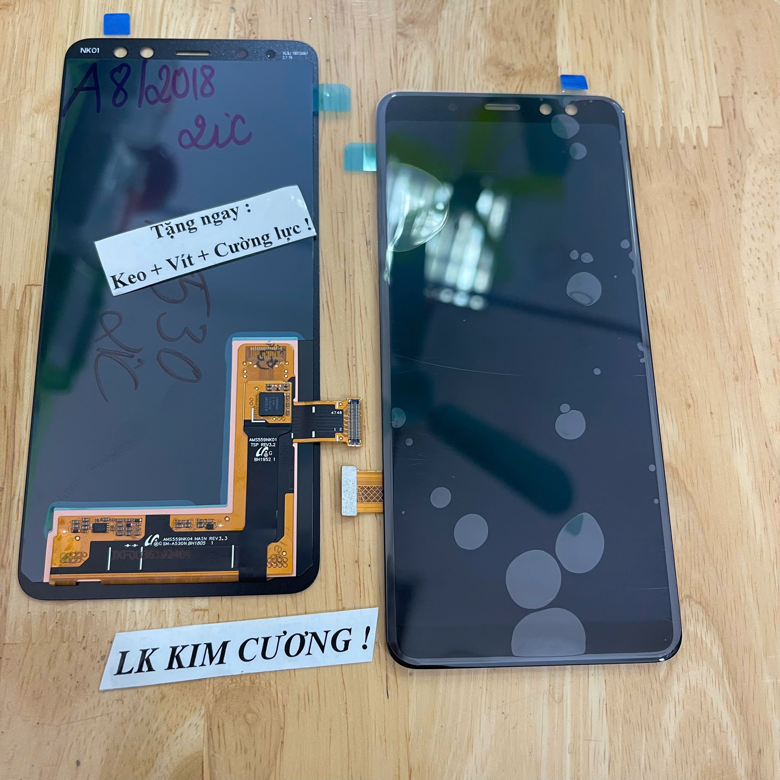 Màn hình samsung a8 2018 ( A530) - OLED (2IC)