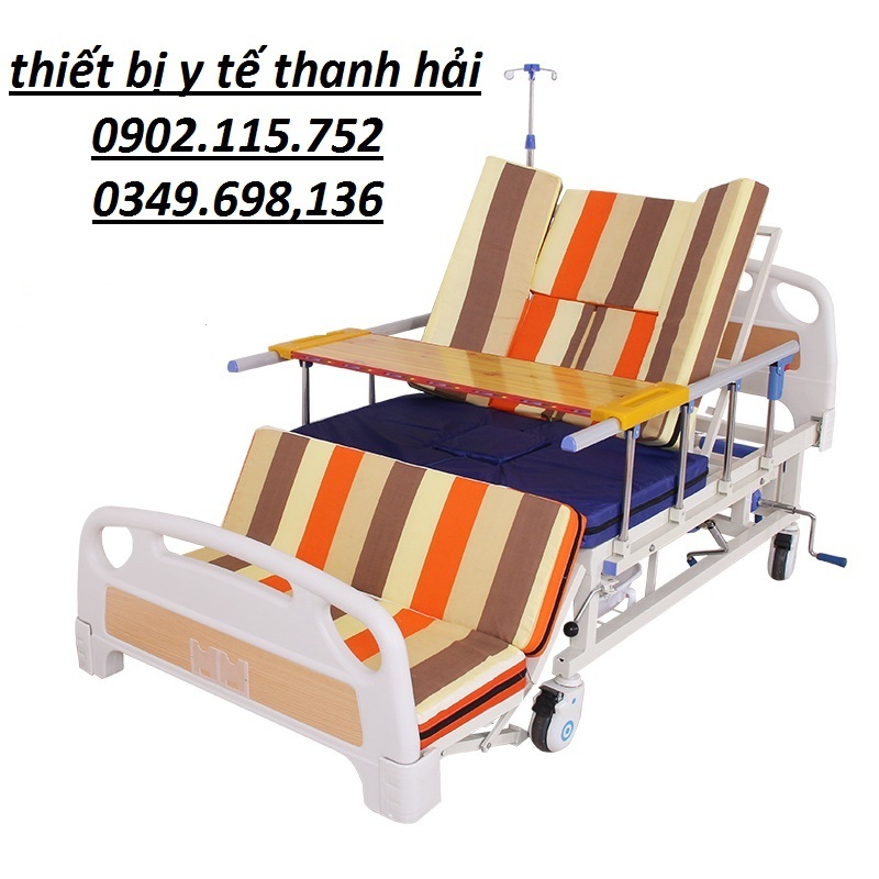GIƯỜNG BỆNH ĐA NĂNG 4 TAY QUAY HL4