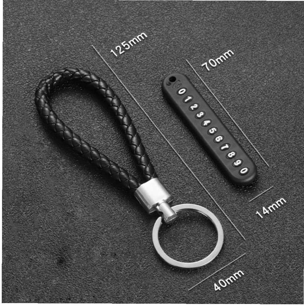 Móc Treo Chìa Khóa Gắn Thẻ Số Điện Thoại Mini