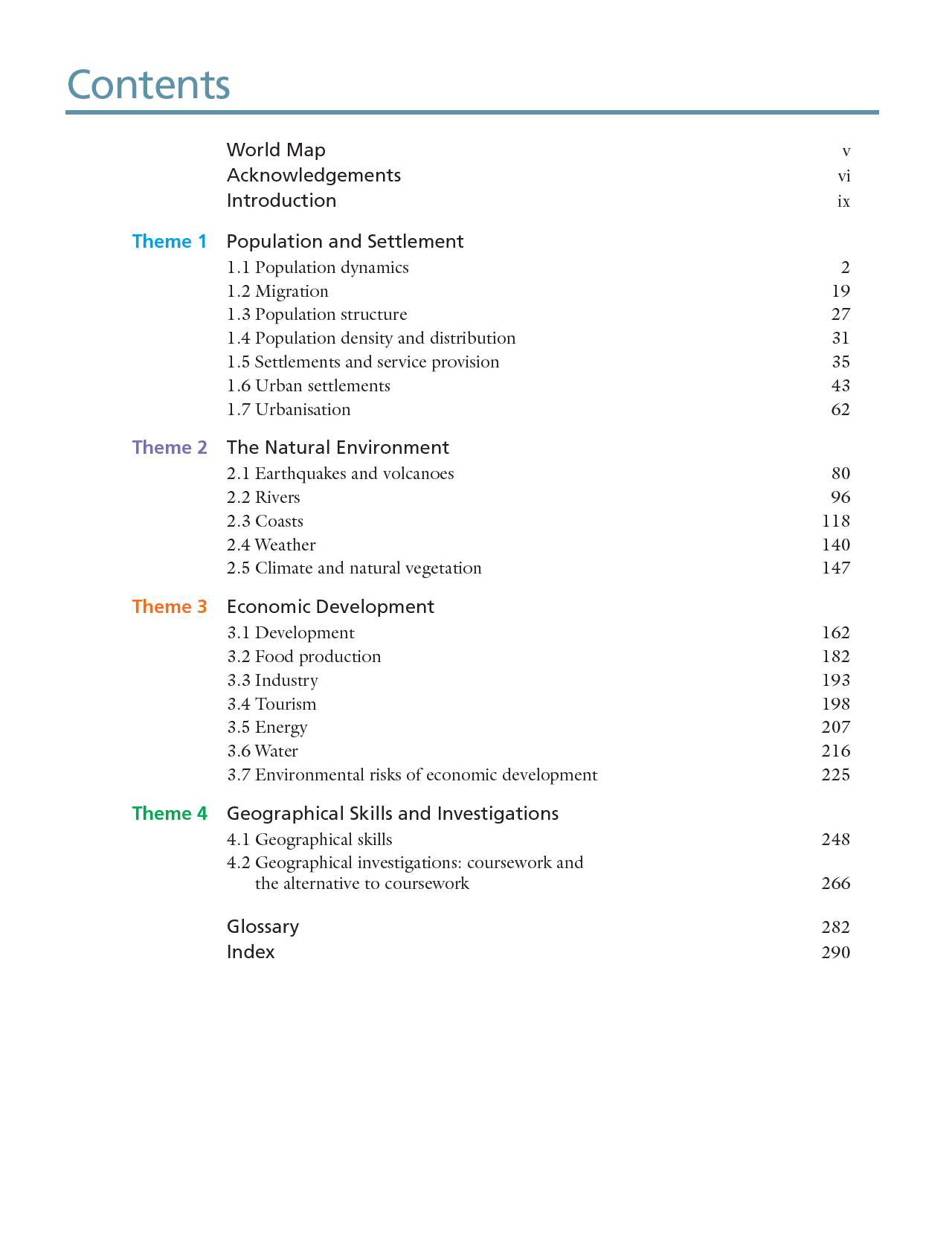 Cambridge IGCSE Geography
