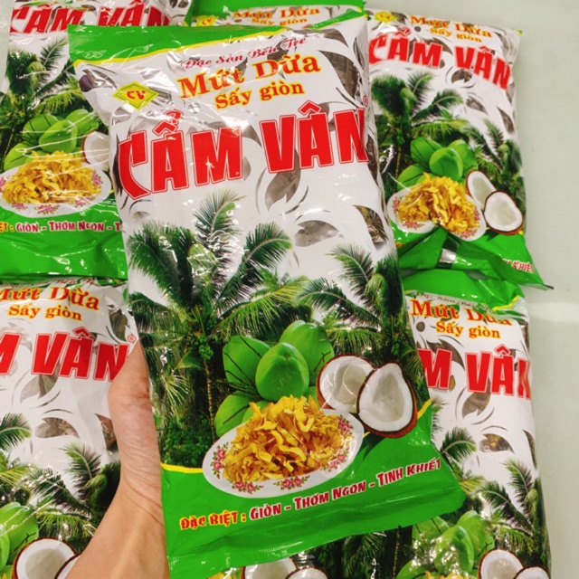 MỨT DỪA SẤY GIÒN DỪA KHÔ