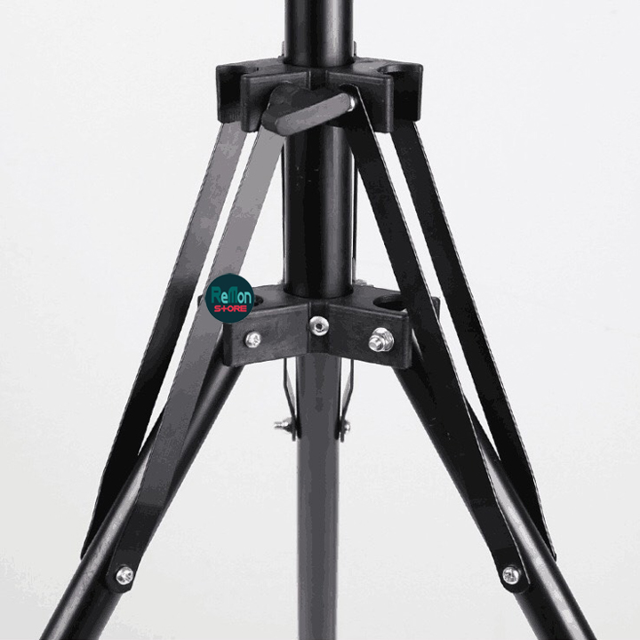 Chân đèn GẤP NGƯỢC studio cao 2m chuẩn ốc 1/4 tripod