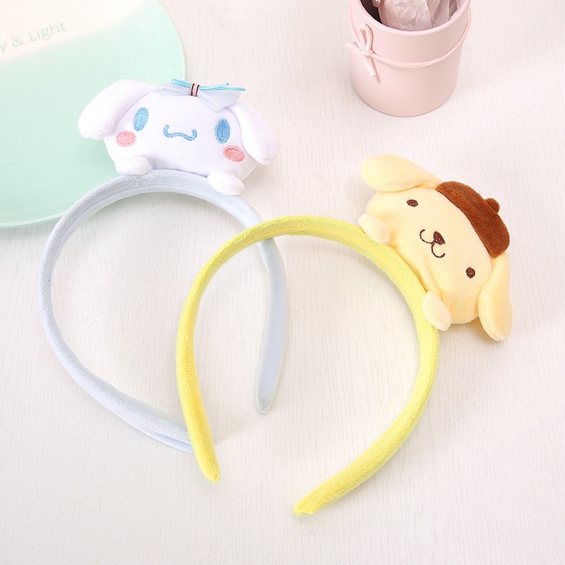 Cài tóc bờm tóc thú bông Sanrio Kuromi dễ thương