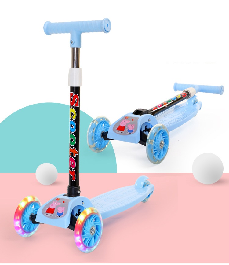 Xe trượt Scooter 3 bánh đèn LED phát sáng thế hệ mới dành cho trẻ từ 2
