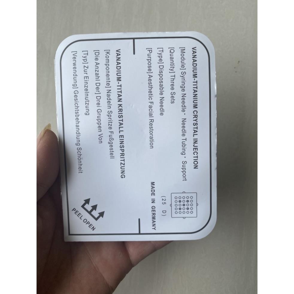 Kim tiêm dưỡng chất của máy Mesogun, máy cấy tinh chất