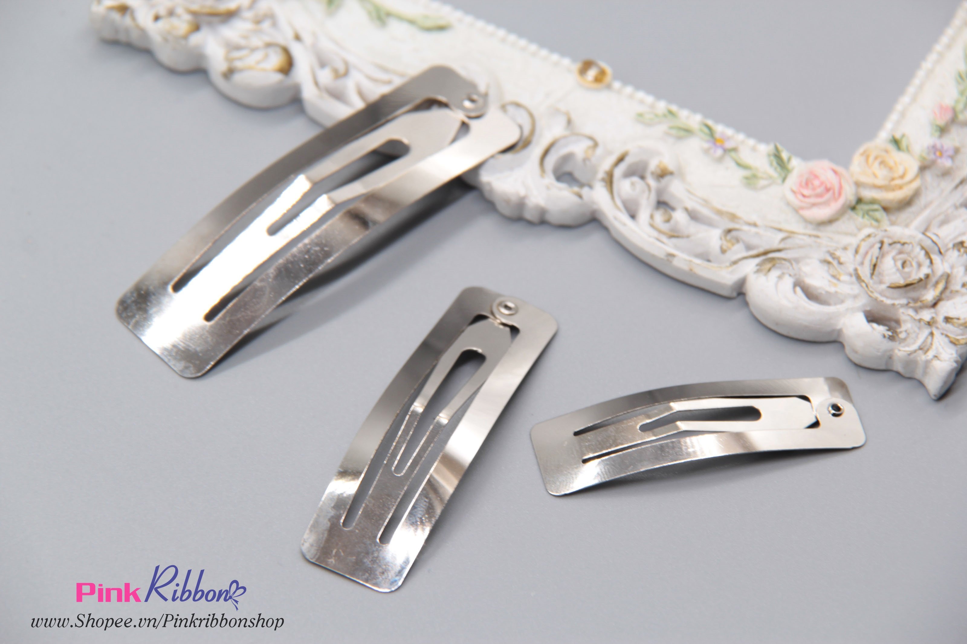SET 5 CÁI - Kẹp bật chữ nhật các size