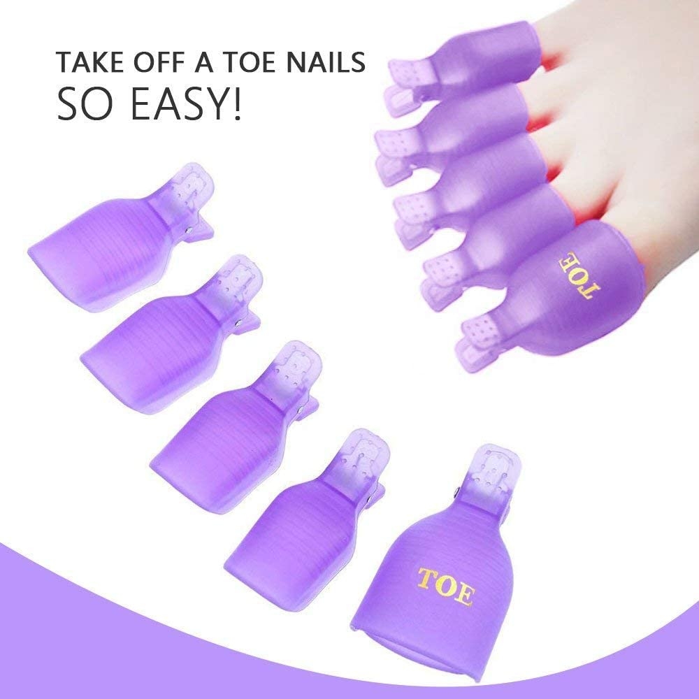 Set Ủ Tháo Móng Chân, Đồ Làm Nail Tiện Ích