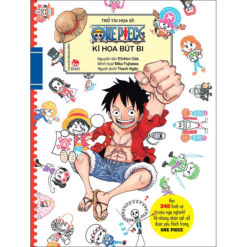 Truyện tranh One Piece Kí họa bút bi - Có Combo kèm Sticker - NXB Kim Đồng