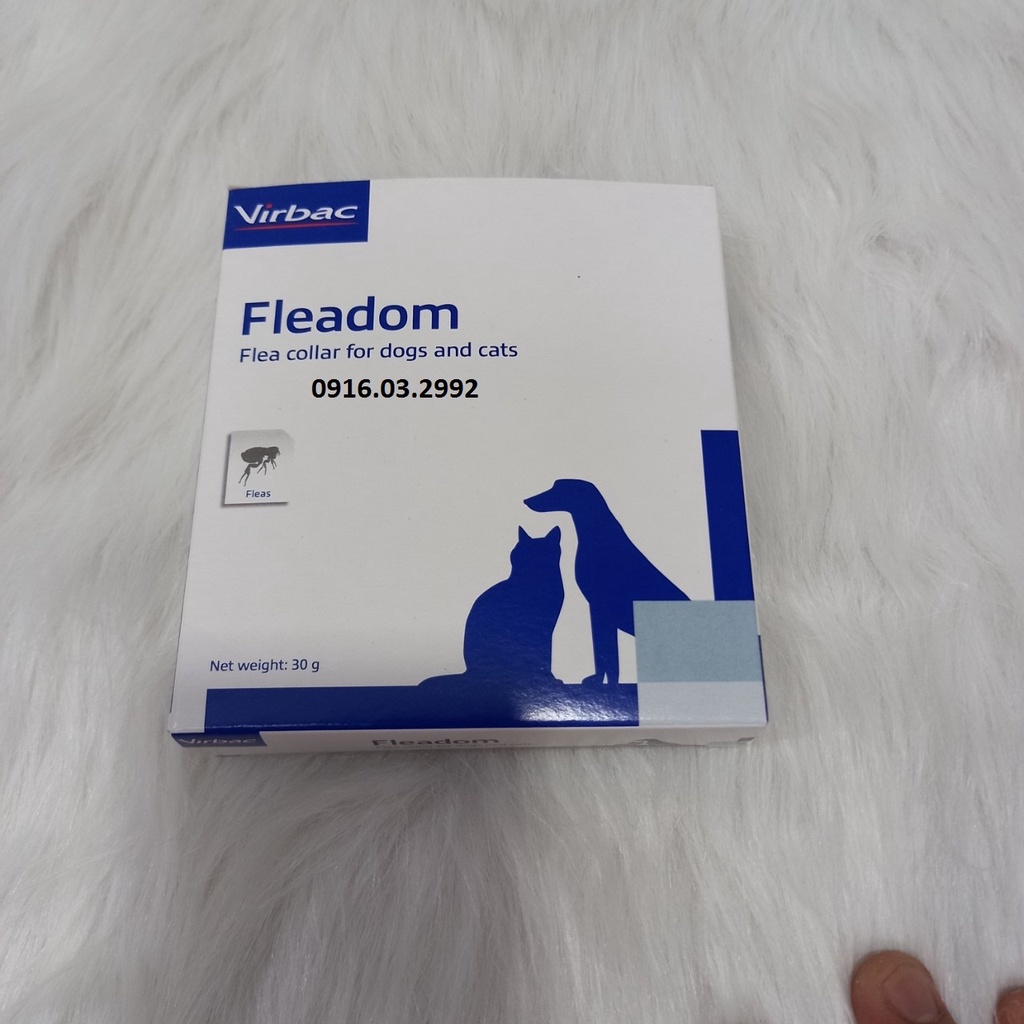 Vòng  ve rận chó mèo Fleadom Vibar