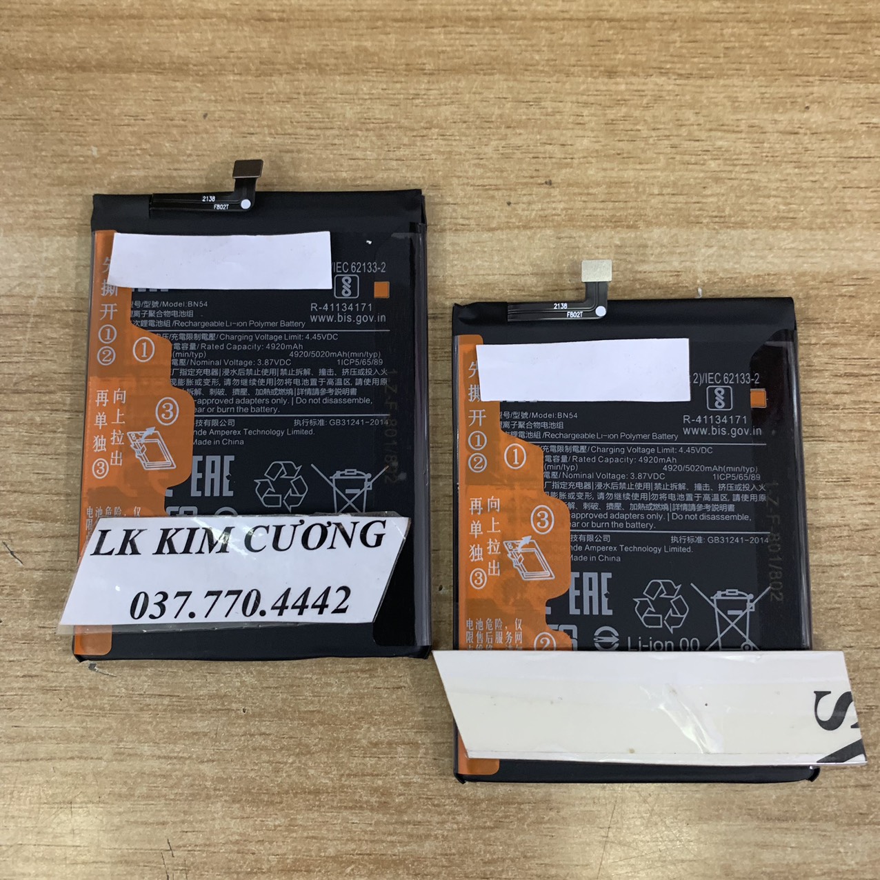 Pin BN54 dành cho xiaomi note 9 - REDMI 9 - REDMI 10X