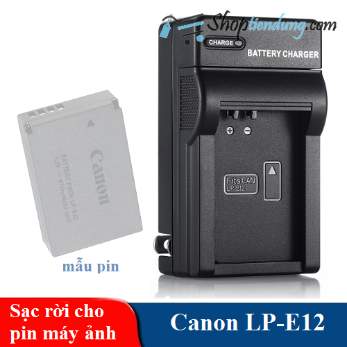 Sạc cho pin máy ảnh Canon LP-E12