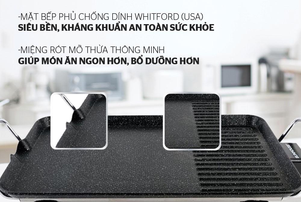 Bếp nướng điện Sunhouse SHD4607 1500 W