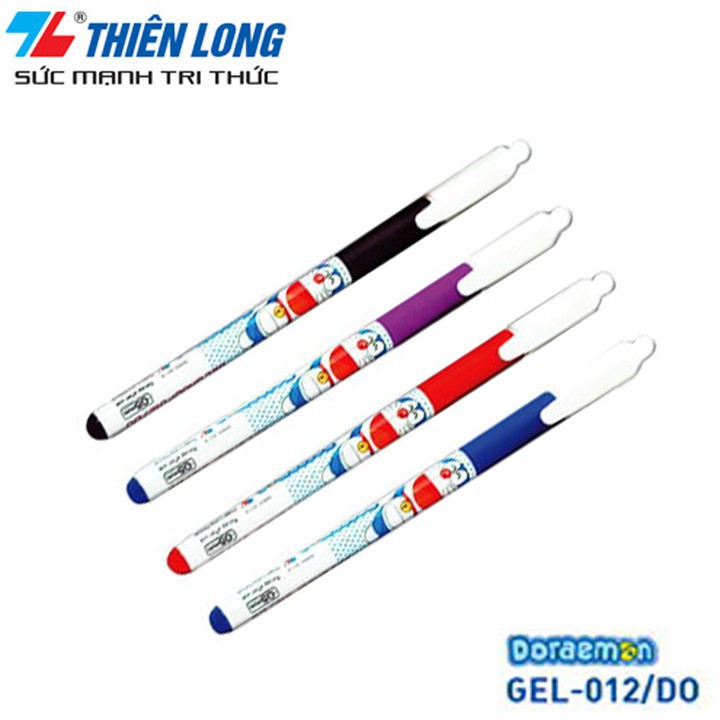 Bút Gel Thiên Long Doraemon GEL-012/DO (Mực Tím)